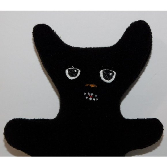 VTG 2000 The Naughty Naughty Pets VISCIOUS FRENCH BULLDOG Plush 8.5" Black - Picture 2 of 4